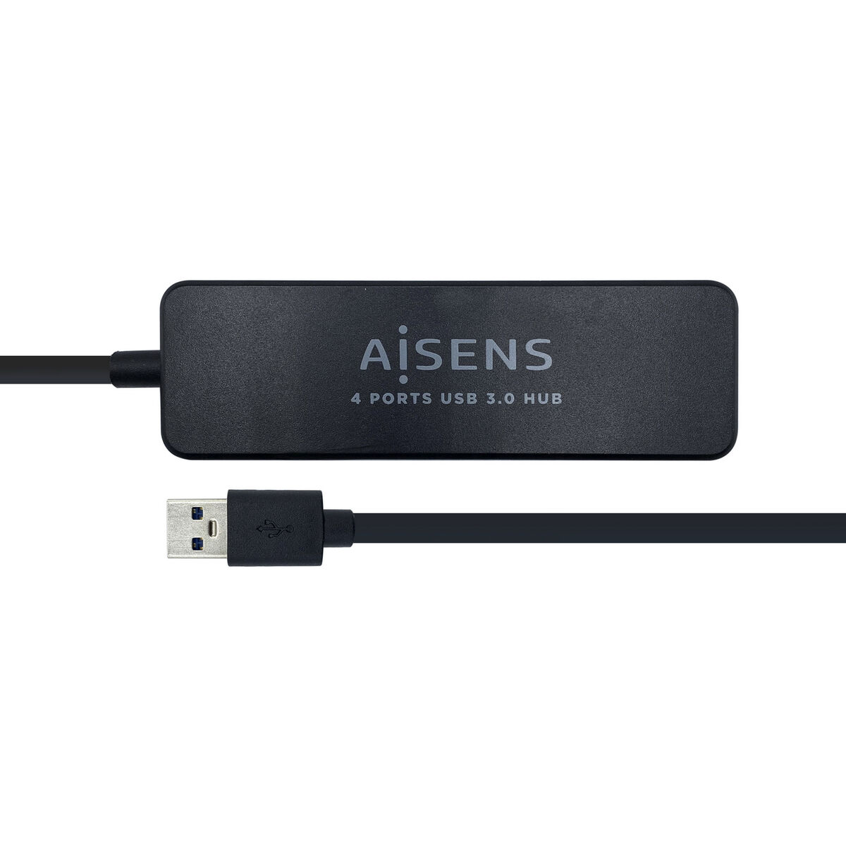 USB Hub Aisens A106-0399 Black 3600 W USB Hub Aisens A106-0399 Black 3600 W