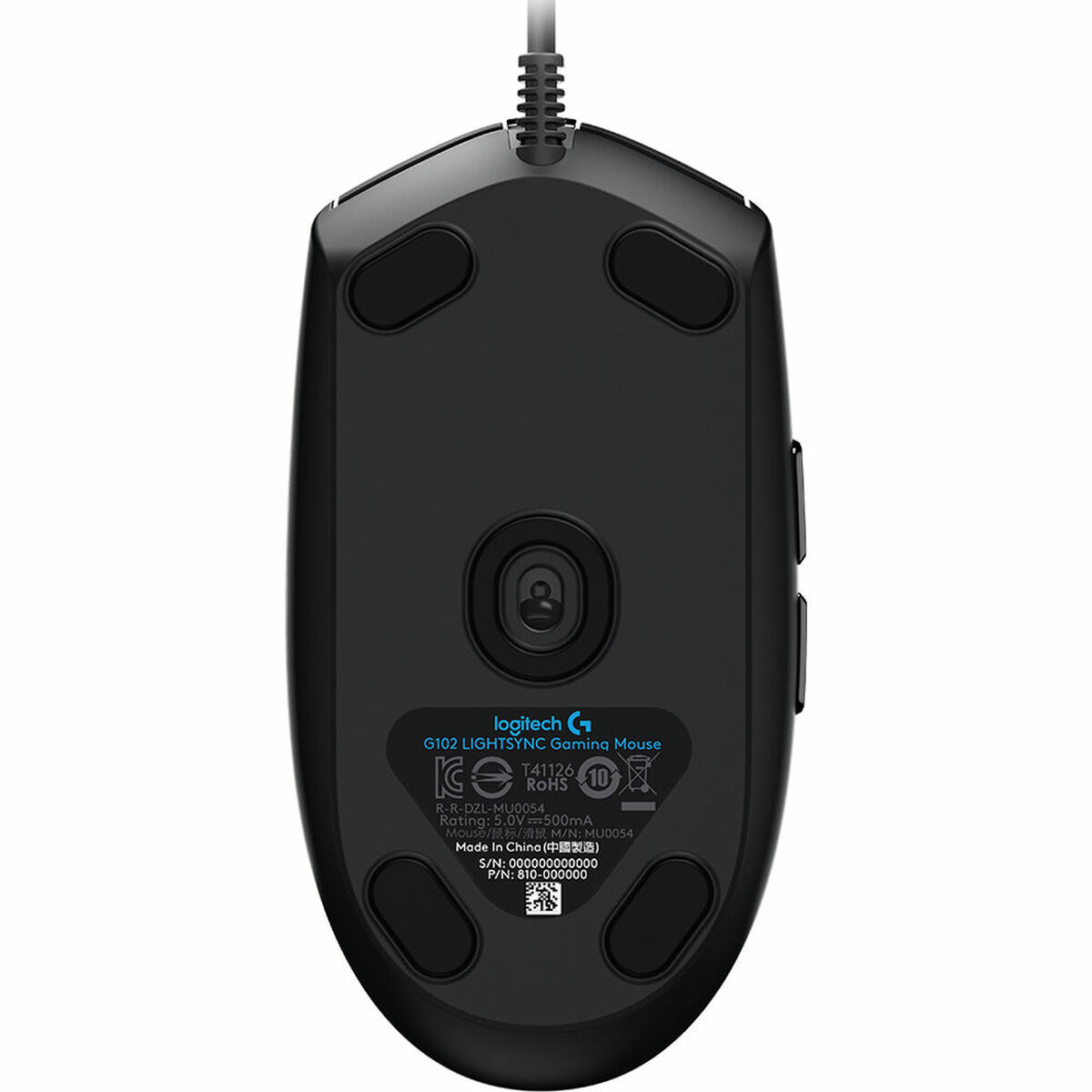 Gaming Mouse Logitech 910-005823 Black Wireless