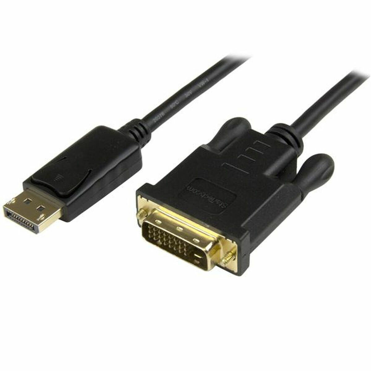 DisplayPort to DVI Cable Startech DP2DVI2MM3 95 cm Black DisplayPort to DVI Cable Startech DP2DVI2MM3 95 cm Black