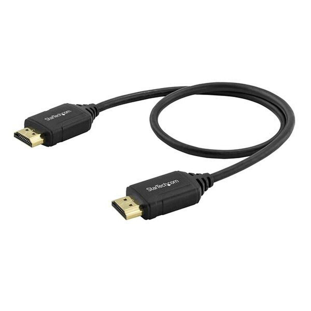 HDMI Cable Startech HDMM50CMP Black 0,5 m HDMI Cable Startech HDMM50CMP Black 0,5 m