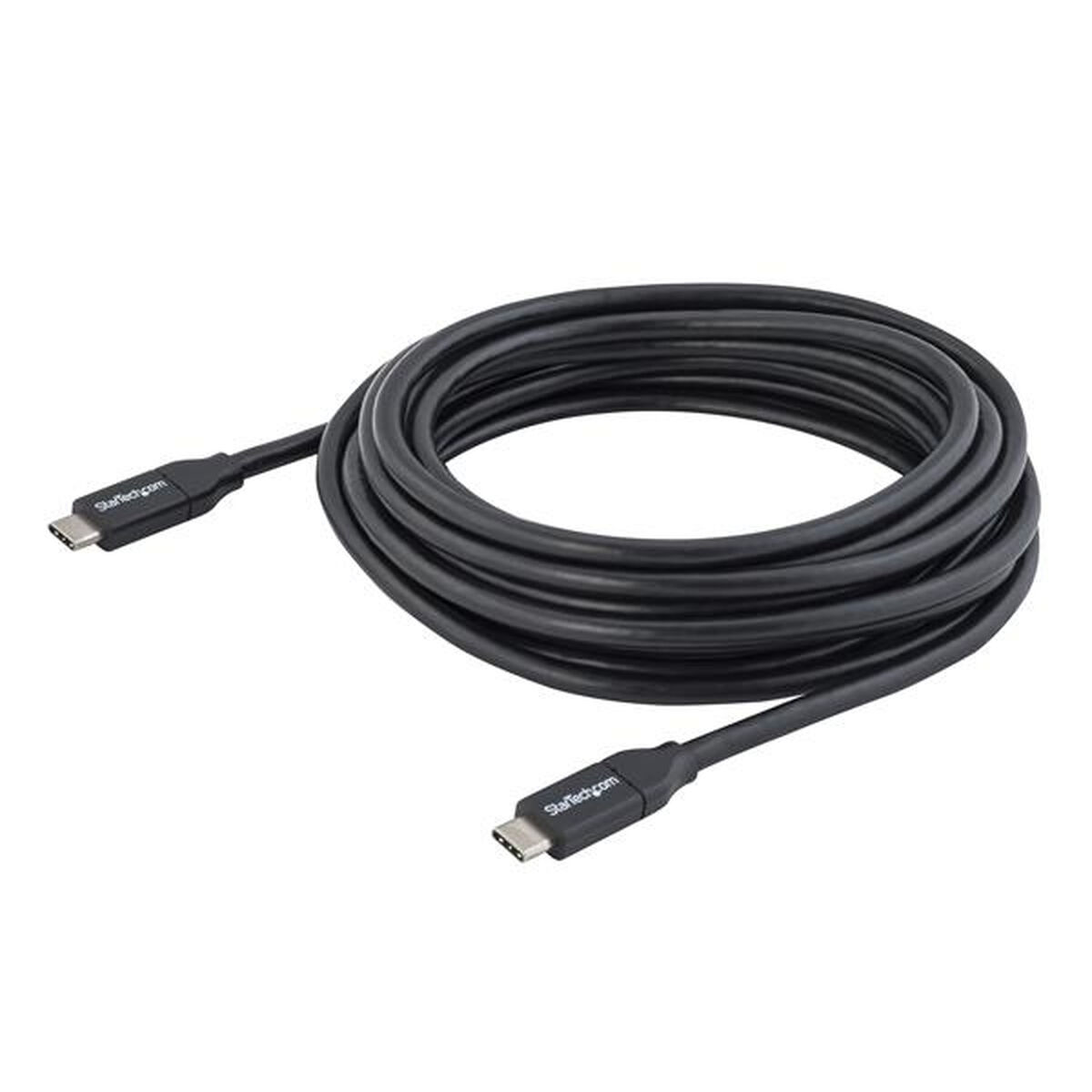 Cable USB C Startech USB2C5C4M Black Cable USB C Startech USB2C5C4M Black