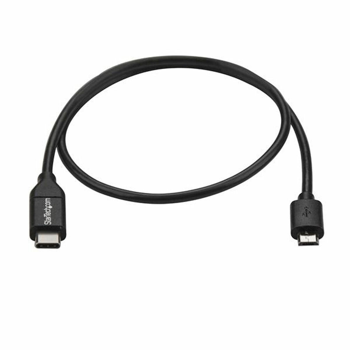 USB Cable Startech USB2CUB50CM USB C Black USB Cable Startech USB2CUB50CM USB C Black