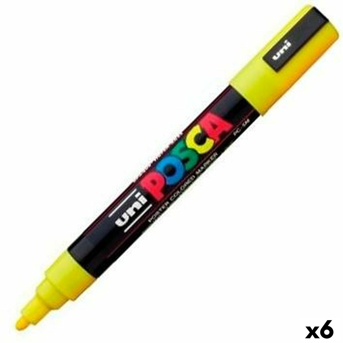 Felt-tip pens POSCA PC-5M Brown (6 Units) Felt-tip pens POSCA PC-5M Brown (6 Units)