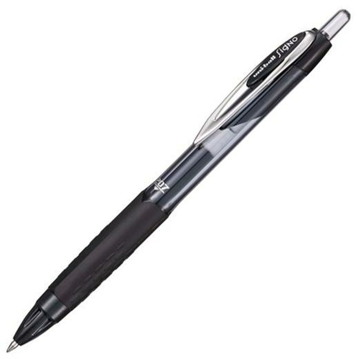Gel pen Uni-Ball SIGNO UMN-207E Black 0,7 mm (12 Units)