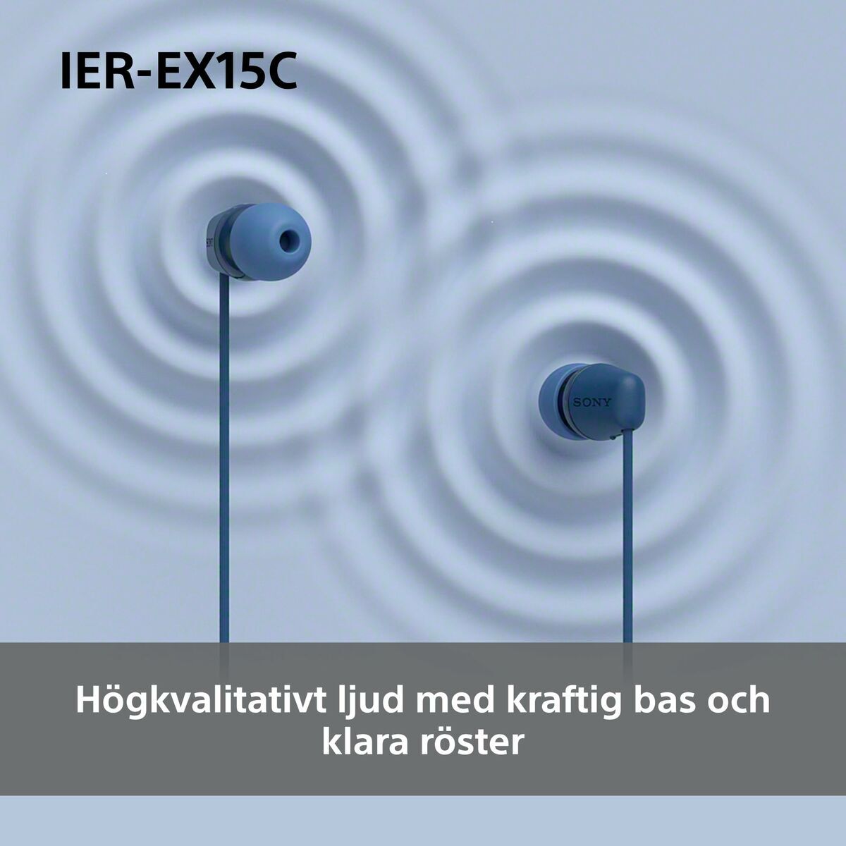 Headphones Sony IEREX15CP Pink