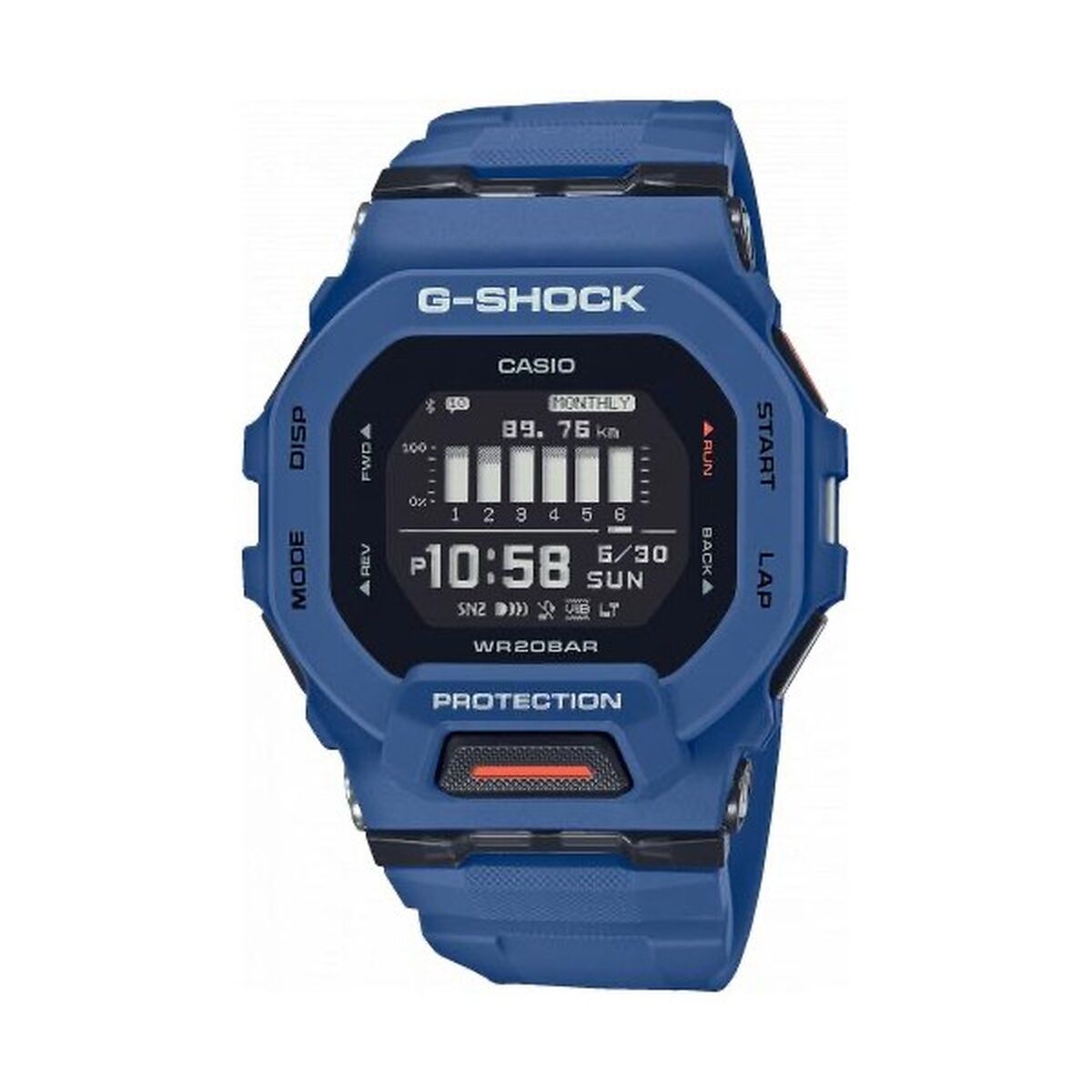 Smartwatch Casio G-SQUAD STEP TRACKER BLUETOOTH ***SPECIAL PRICE*** Blue Black Smartwatch Casio G-SQUAD STEP TRACKER BLUETOOTH ***SPECIAL PRICE*** Blue Black