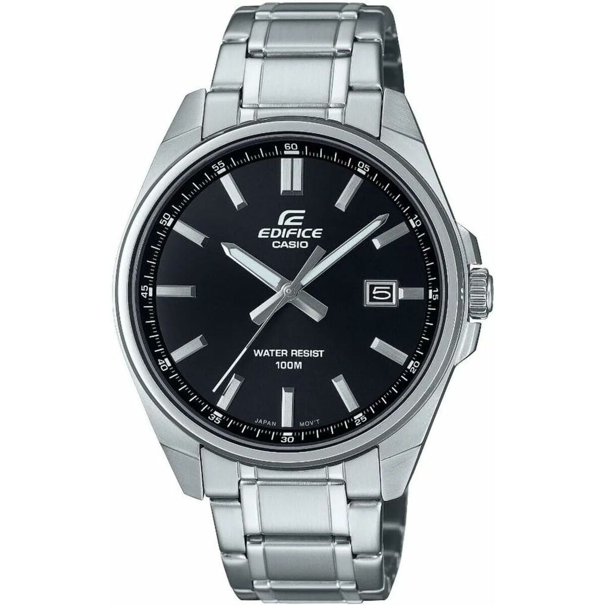 Men’s Watch Casio EFV-150D-1AVUEF Black Silver ( 42,5 mm)