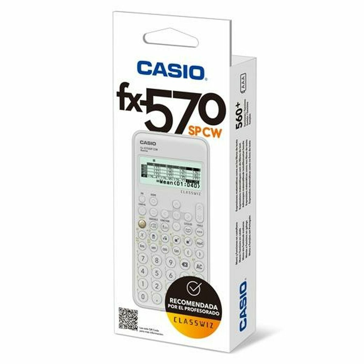 Scientific Calculator Casio White Scientific Calculator Casio White