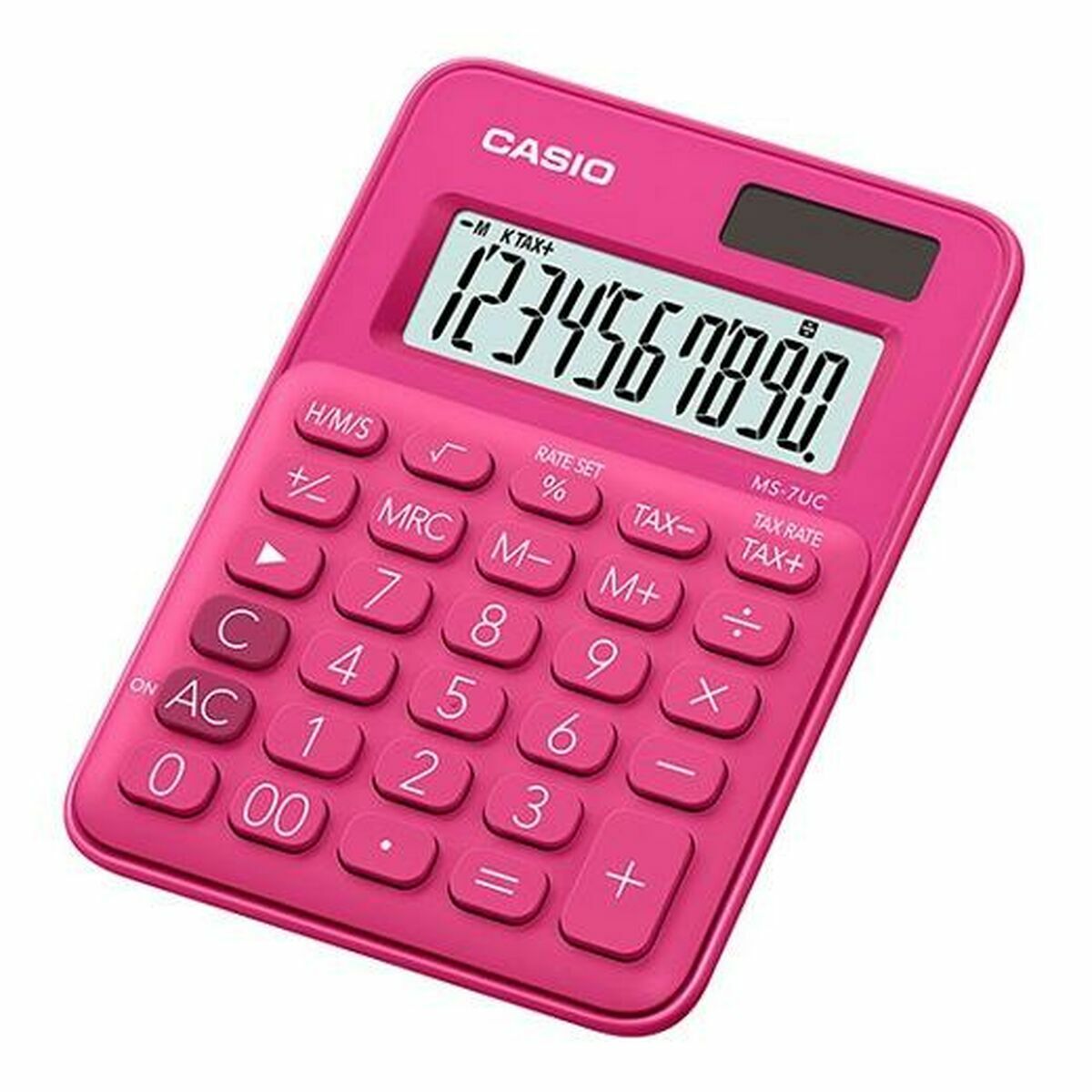 Calculator Casio MS-7UC-RD Red Calculator Casio MS-7UC-RD Red
