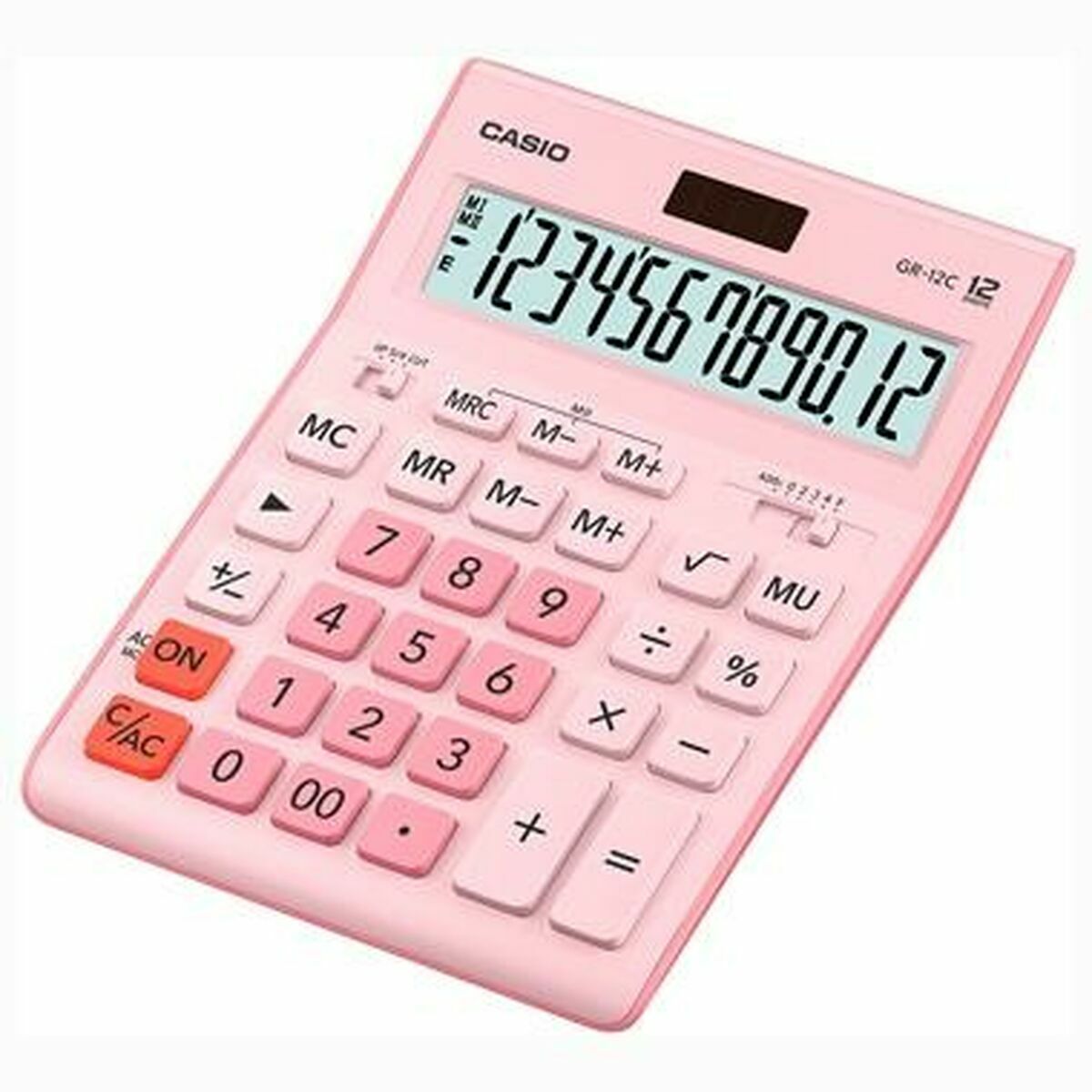 Calculator Casio GR-12C Black Plastic