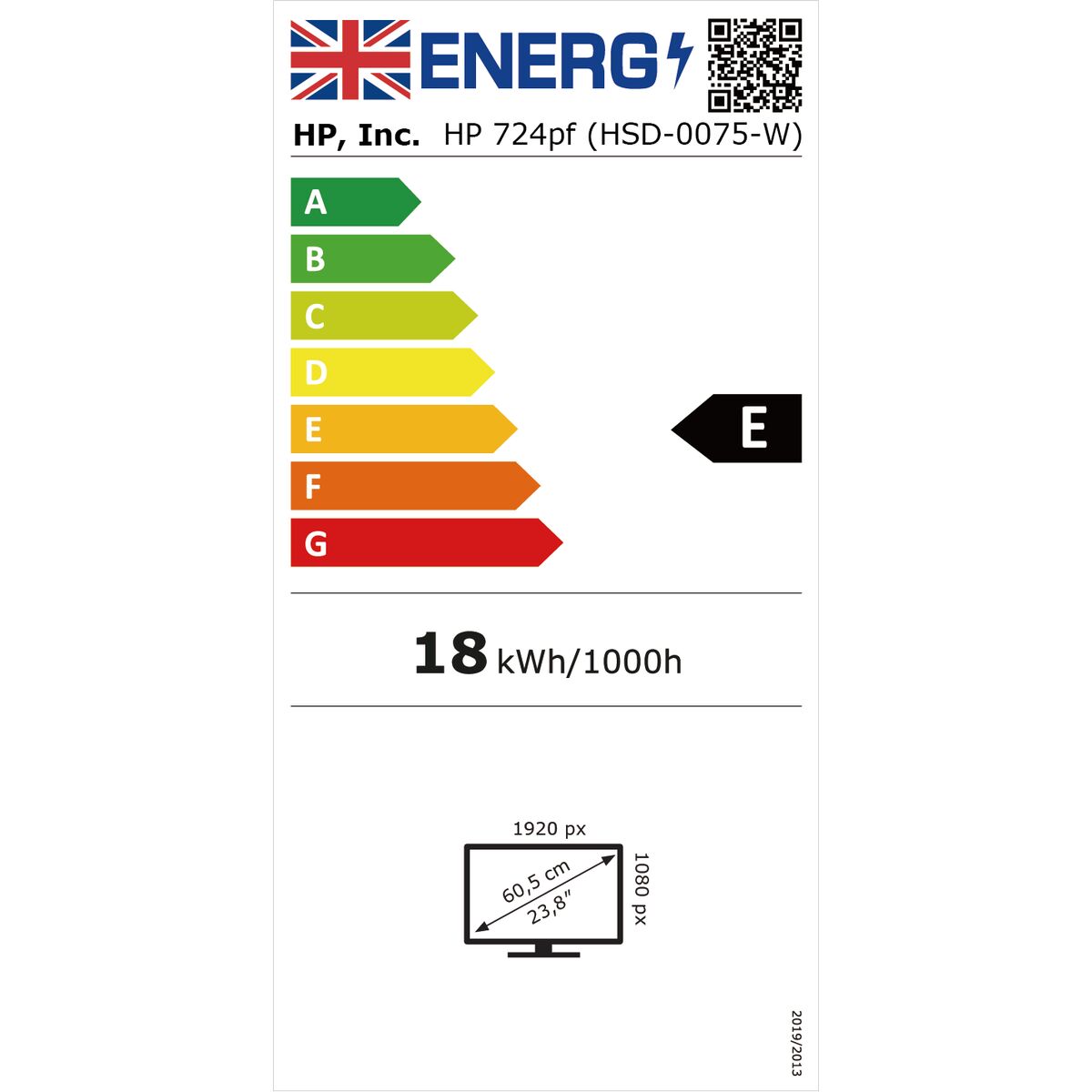 Monitor HP Series 7 Pro Full HD 23,8″ 100 Hz
