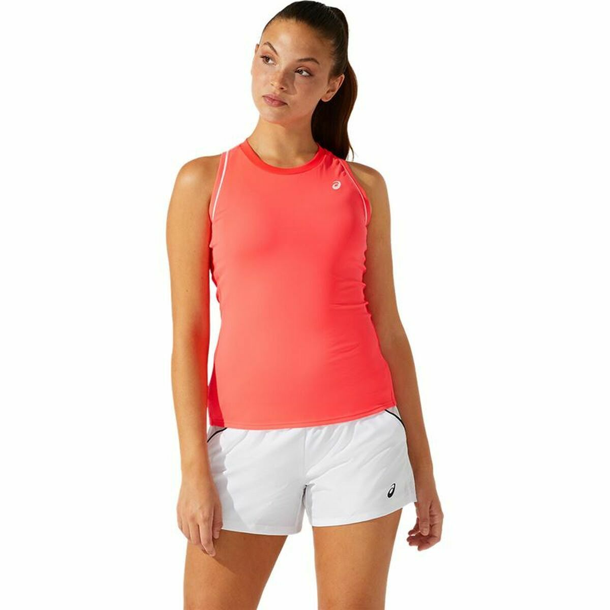 Tank Top Women Asics Court Coral Tank Top Women Asics Court Coral