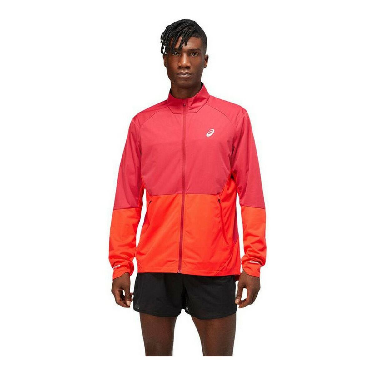 Windcheater Jacket Asics Ventilate Red Windcheater Jacket Asics Ventilate Red