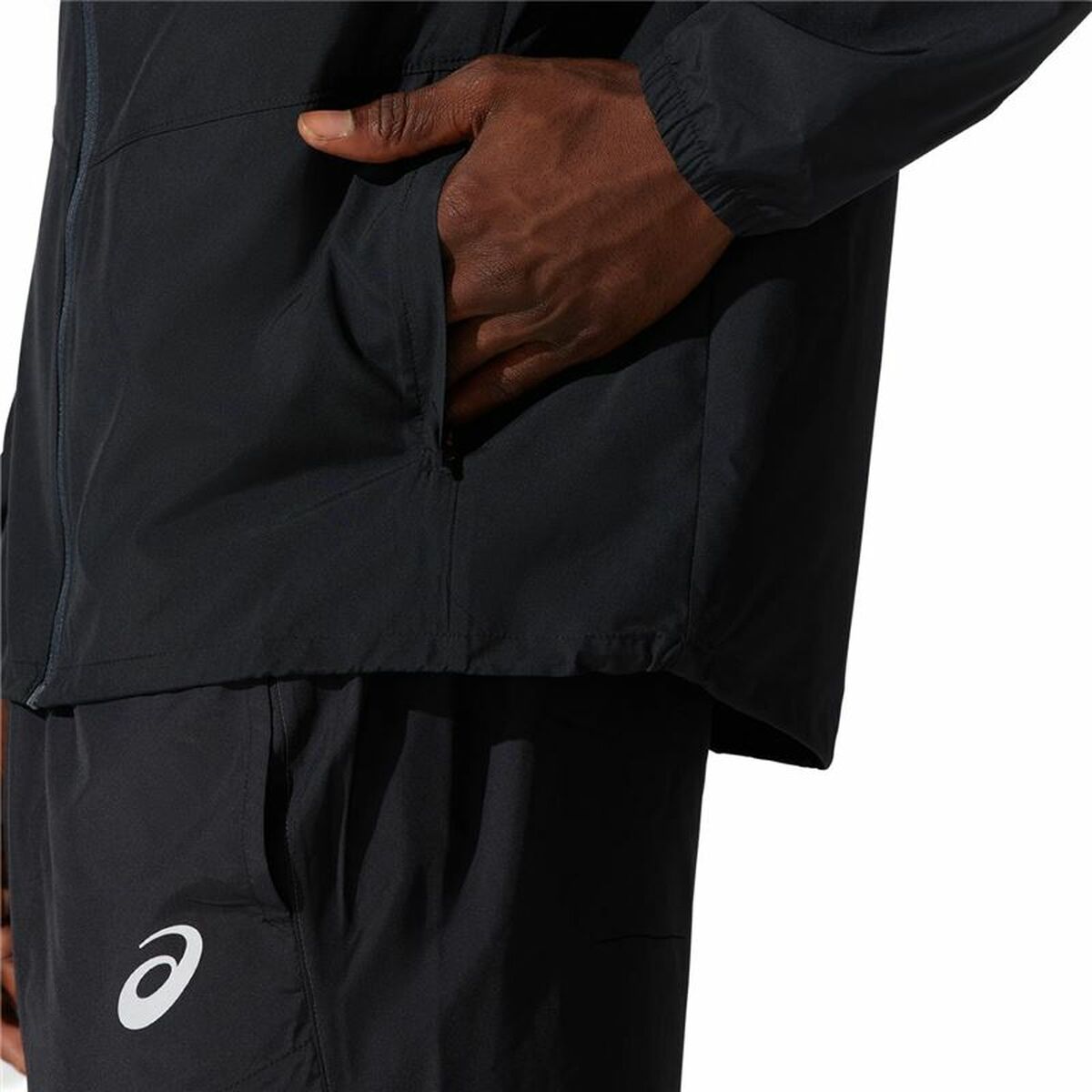 Men’s Sports Jacket Asics Core Black