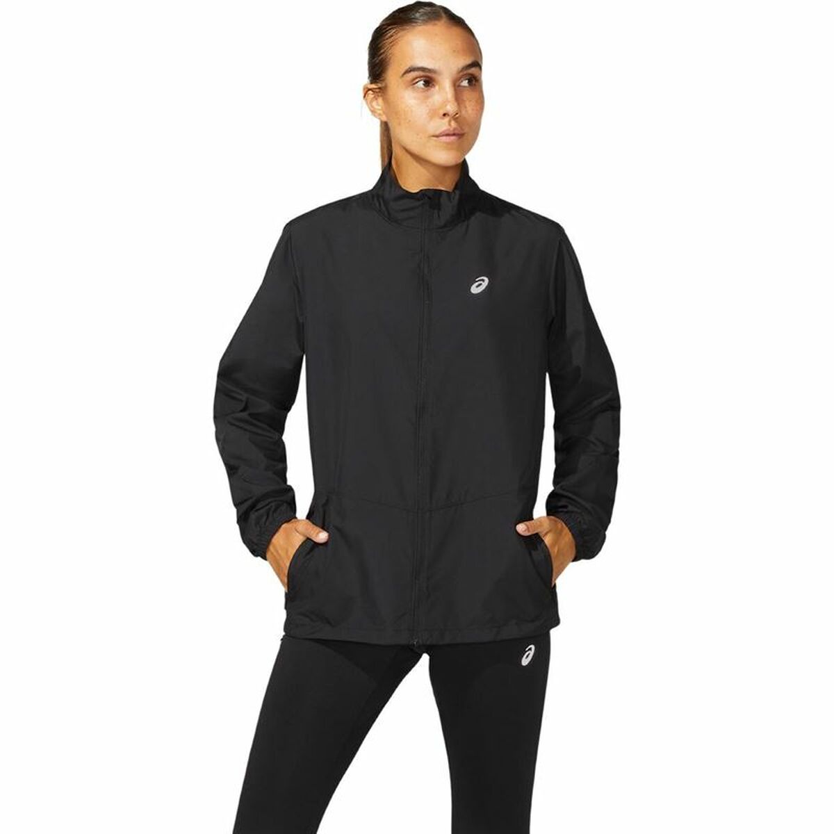 Women’s Sports Jacket Asics Core Black