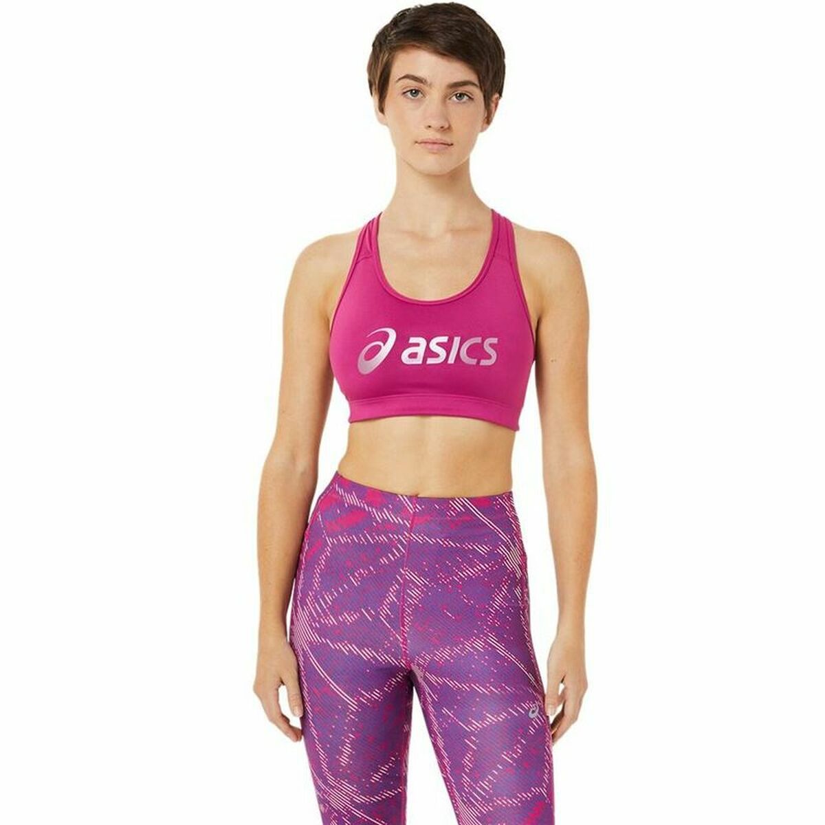 Sports Bra Asics Sakura Pink Fuchsia Sports Bra Asics Sakura Pink Fuchsia