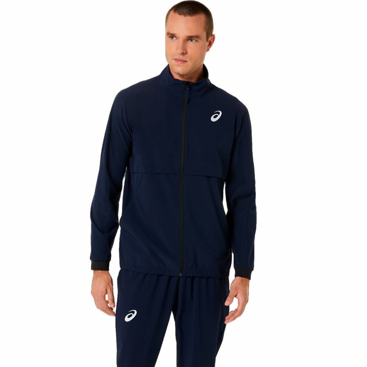 Men’s Sports Jacket Asics Match Blue