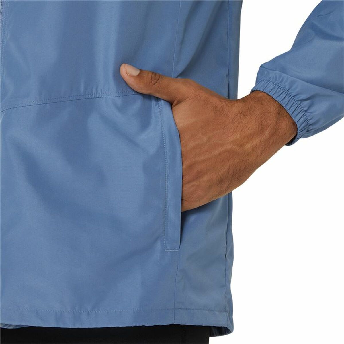 Men’s Sports Jacket Asics Core Blue White