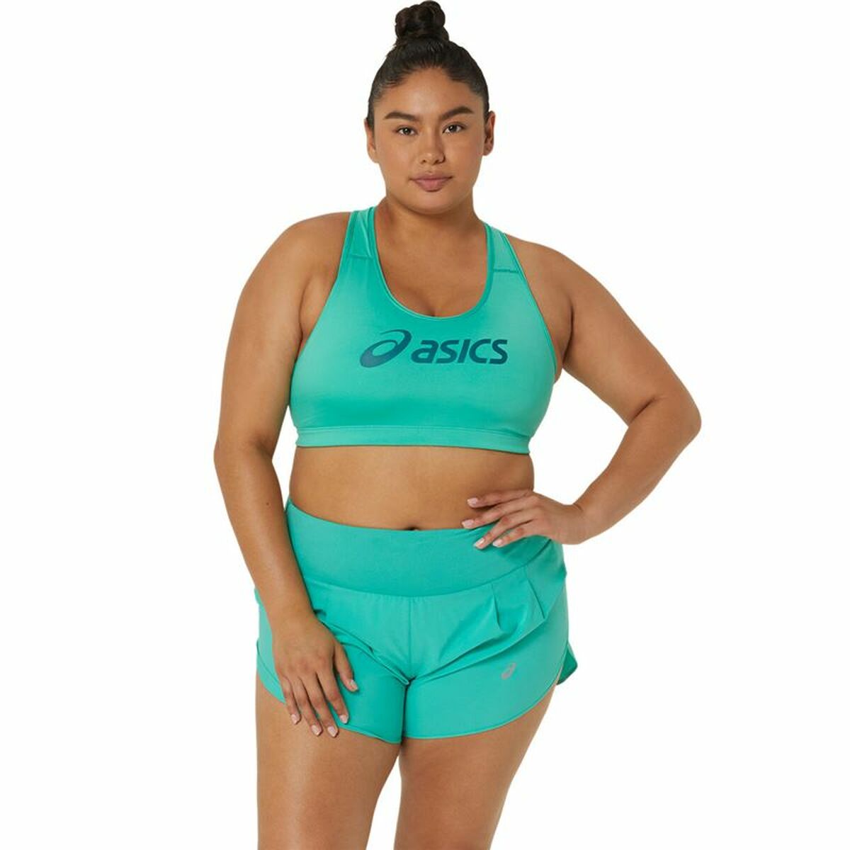 Sports Bra Asics Core Aquamarine Sports Bra Asics Core Aquamarine