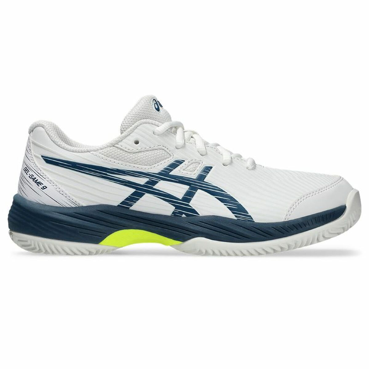 Children’s Tennis Shoes Asics Gel-Game 9 Gs Clay/Oc White