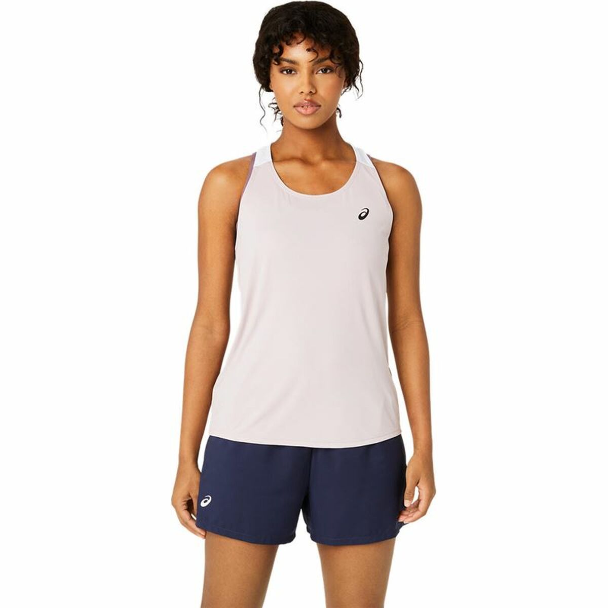 Tank Top Women Asics Court Tank Tennis Pink Tank Top Women Asics Court Tank Tennis Pink