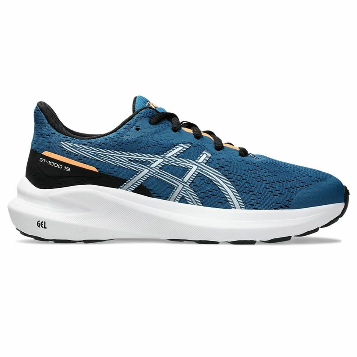 Running Shoes for Kids Asics GT-1000 13 GS Blue Running Shoes for Kids Asics GT-1000 13 GS Blue