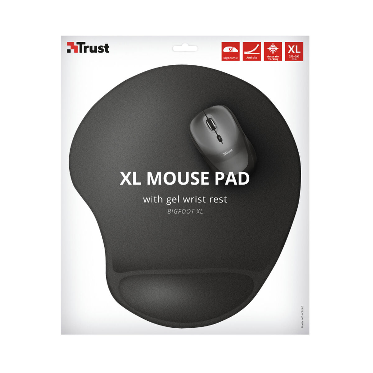 Non-slip Mat Trust BigFoot XL Black