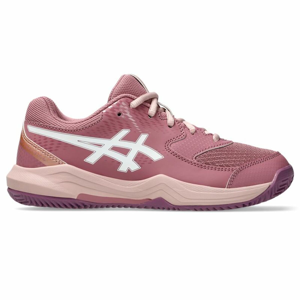 Adult’s Padel Trainers Asics Gel-Dedicate 8 Padel Gs Purple Pink Adult’s Padel Trainers Asics Gel-Dedicate 8 Padel Gs Purple Pink