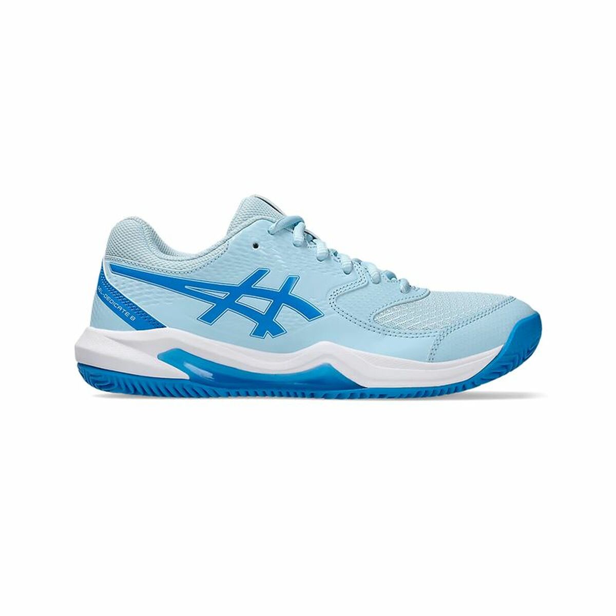 Women’s Tennis Shoes Asics Gel-Dedicate 8 Clay Light Blue