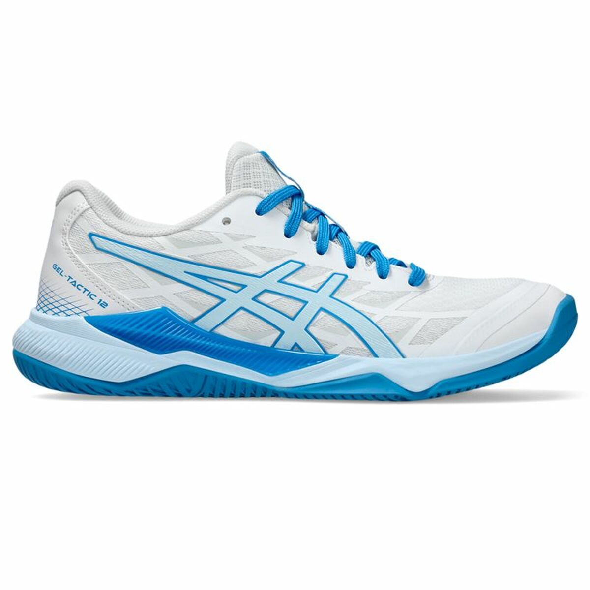 Trainers Asics Gel-Tactic 12 Blue White Lady Handball