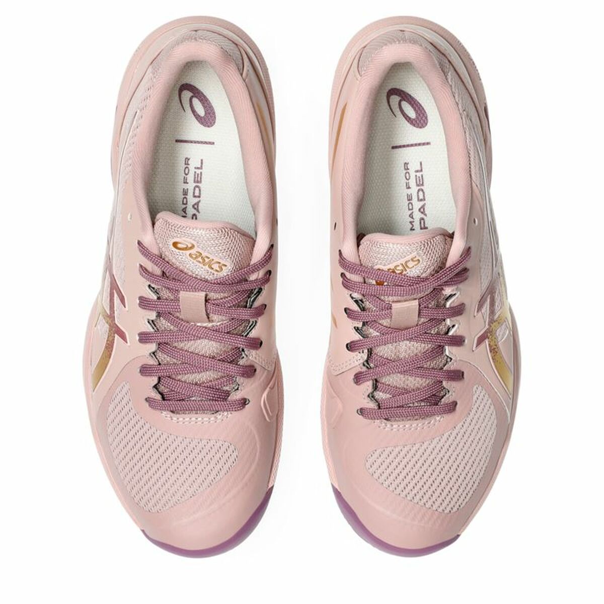 Adult’s Padel Trainers Asics Solution Swift Ff 2 Padel Pink Salmon