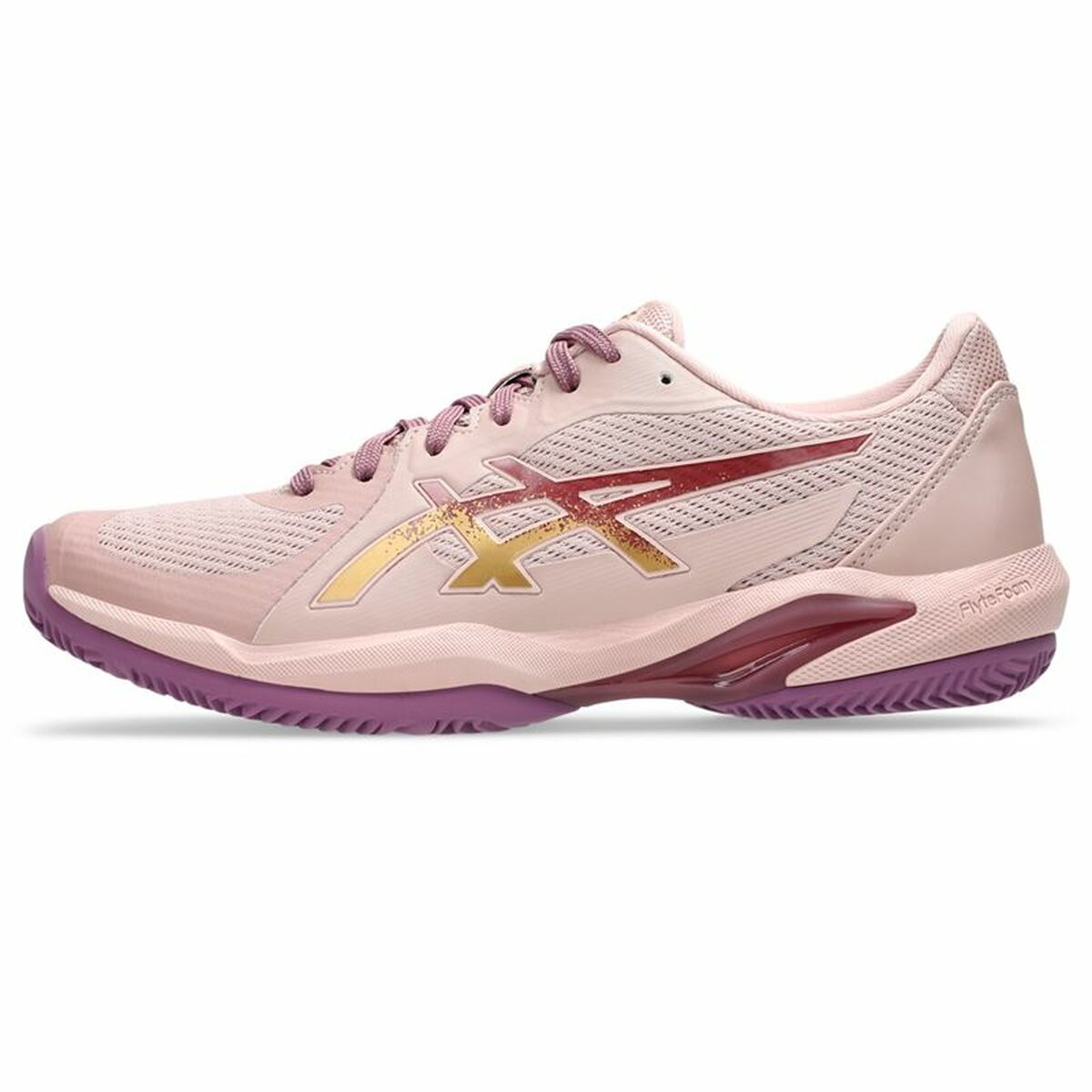 Adult’s Padel Trainers Asics Solution Swift Ff 2 Padel Pink Salmon