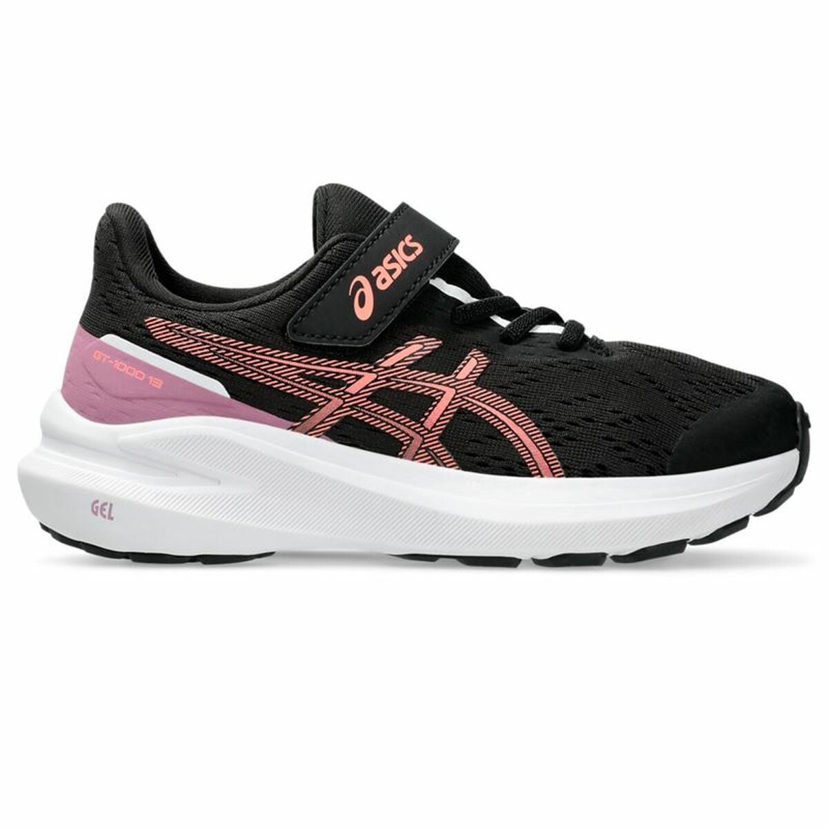 Sports Shoes for Kids Asics Gt-1000 13 Ps Black Sports Shoes for Kids Asics Gt-1000 13 Ps Black