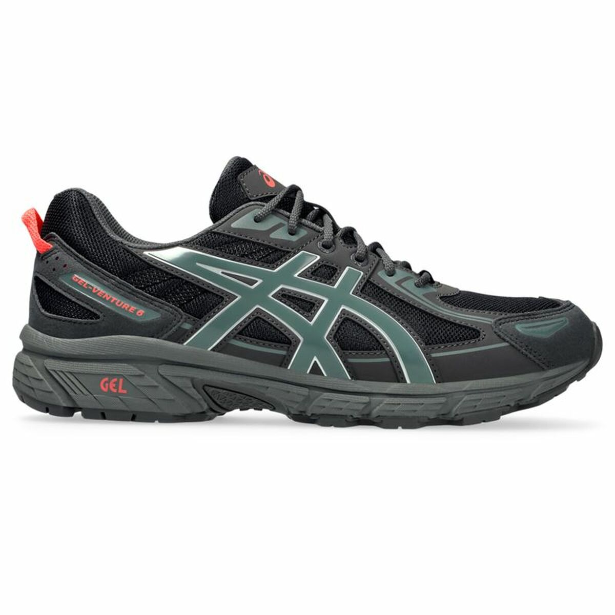 Walking Shoes for Men Asics Gel-Venture 6 Black Grey Walking Shoes for Men Asics Gel-Venture 6 Black Grey