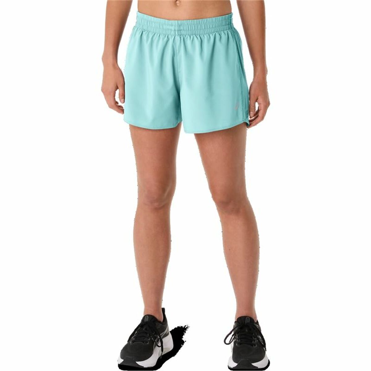 Sports Shorts Asics Core 4In Short Green Water Sports Shorts Asics Core 4In Short Green Water