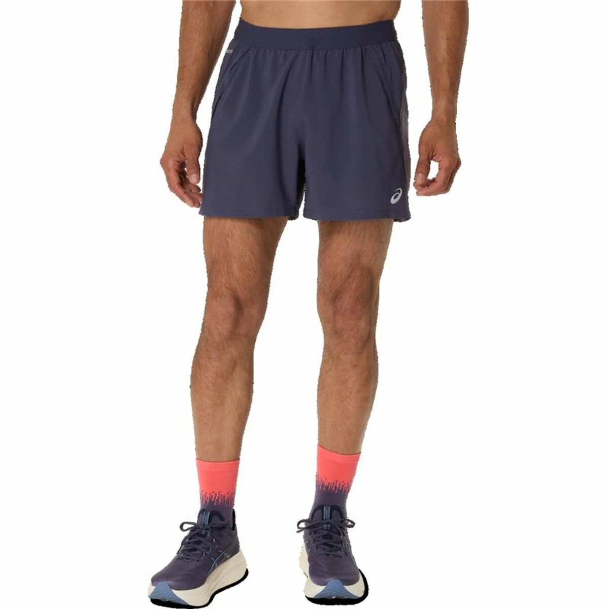 Sports Shorts Asics Road 5In Short Blue Sports Shorts Asics Road 5In Short Blue