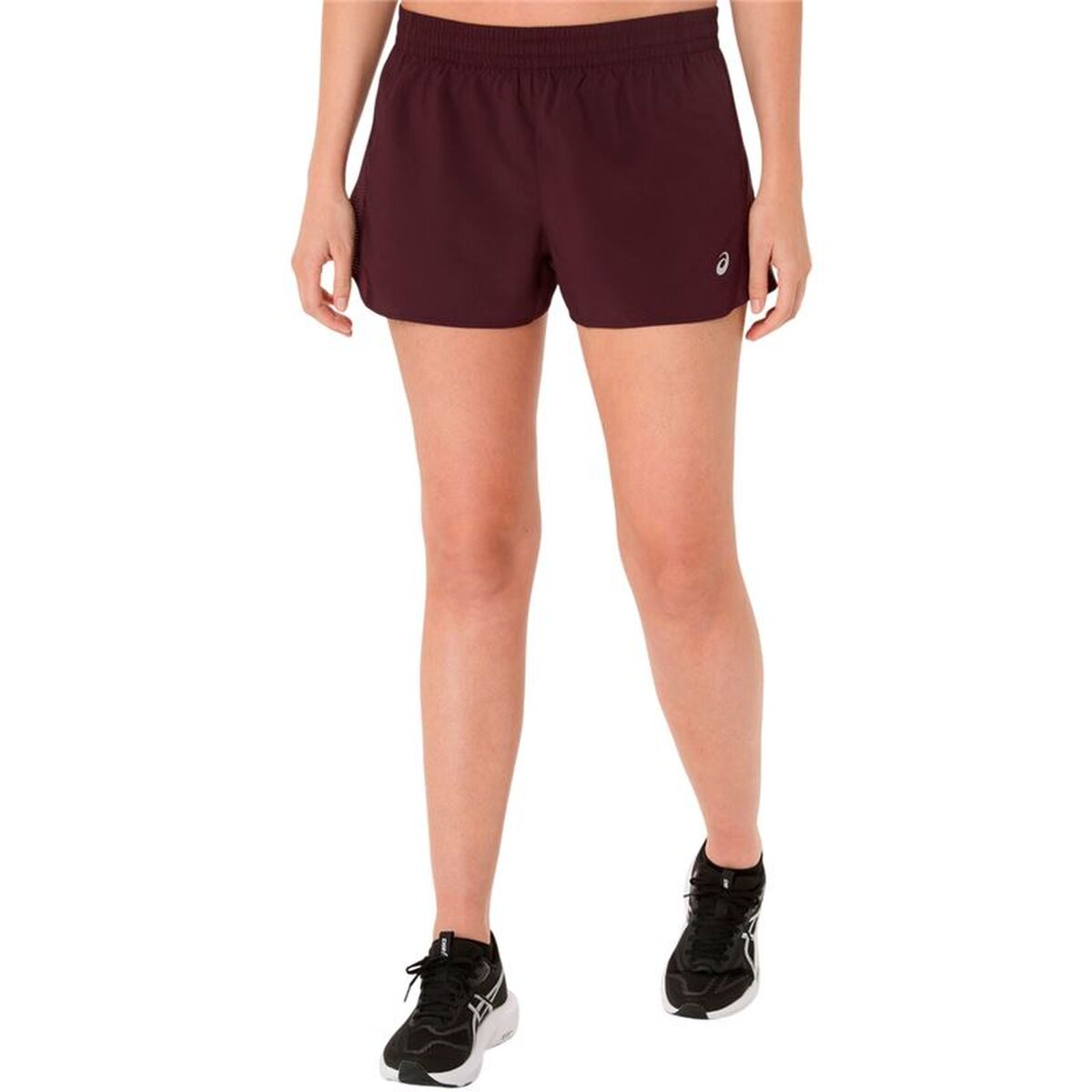 Sports Shorts for Women Asics Core Split Brown