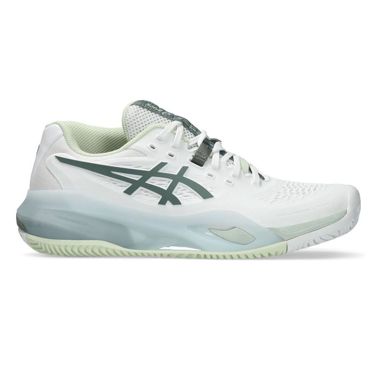 Women’s Tennis Shoes Asics Gel-Resolution X Clay White Women’s Tennis Shoes Asics Gel-Resolution X Clay White