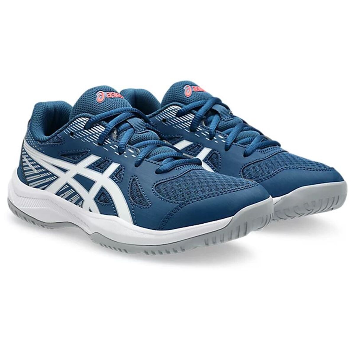 Sports Shoes for Kids Asics Upcourt 6 Gs Blue Children’s Unisex Handball