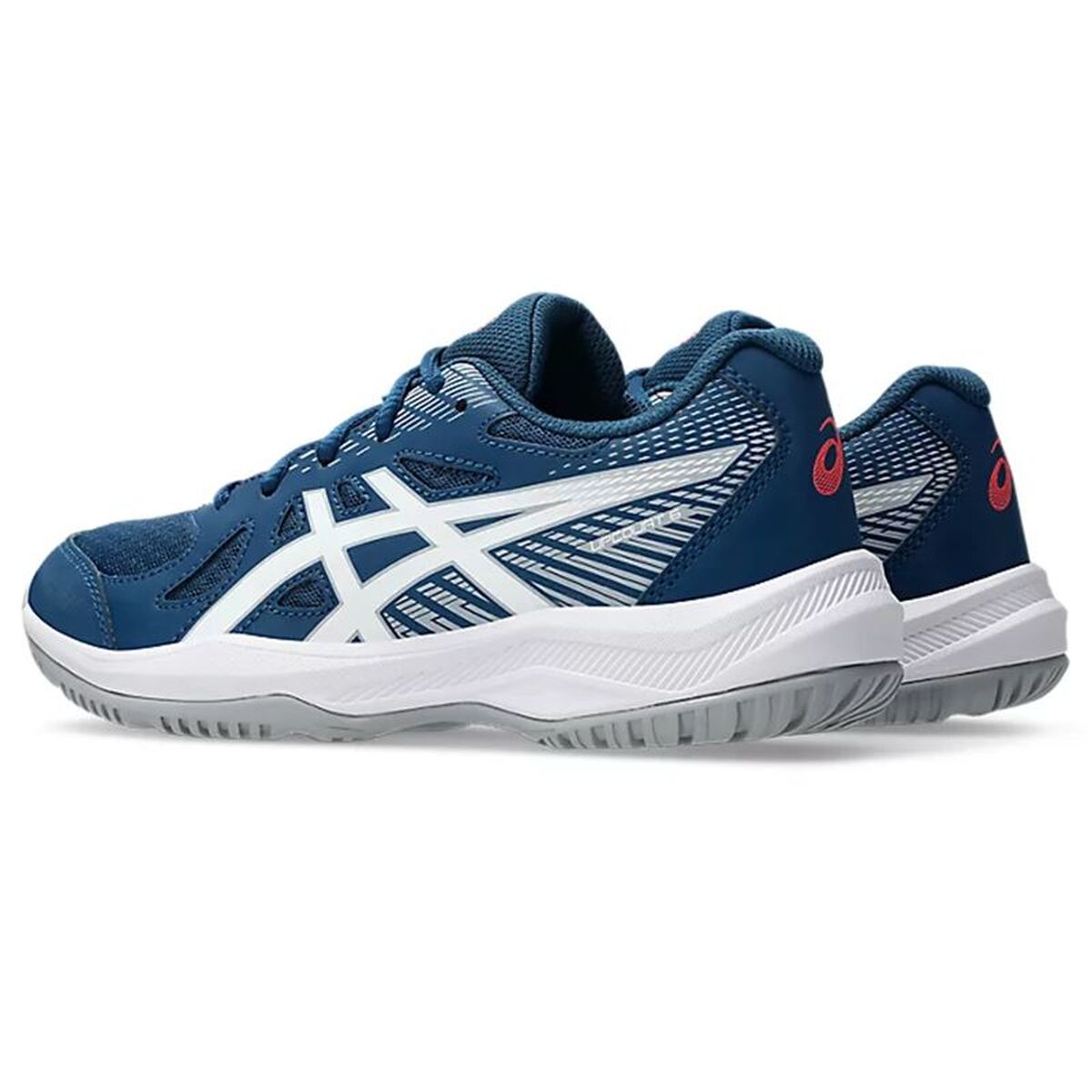 Sports Shoes for Kids Asics Upcourt 6 Gs Blue Children’s Unisex Handball