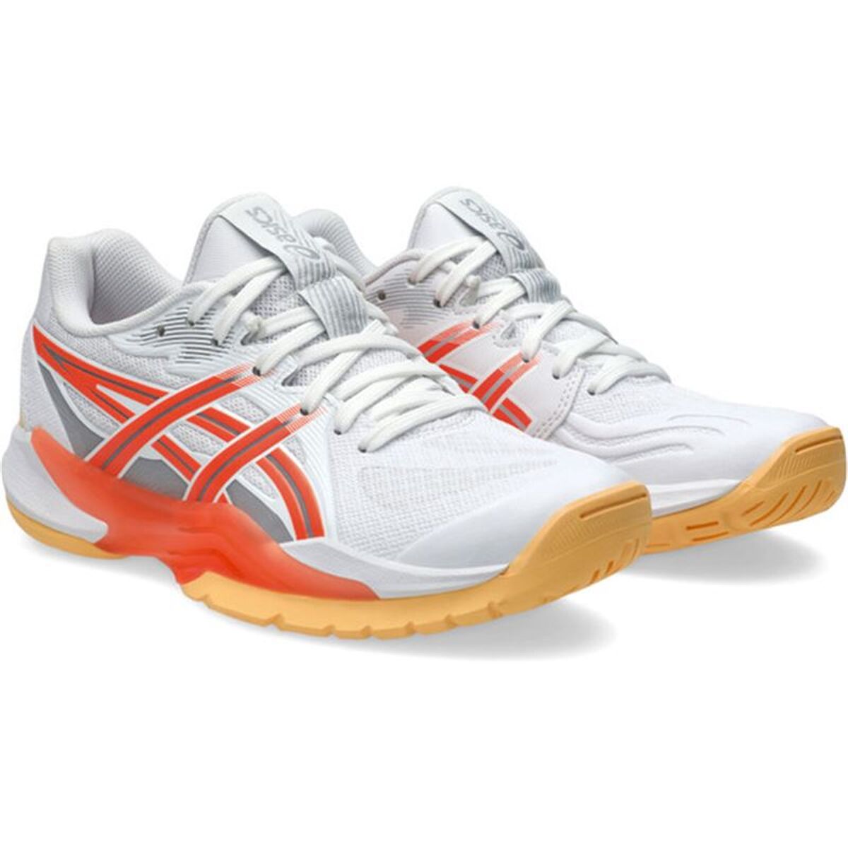 Sports Trainers for Women Asics Powerbreak Ff White Lady Handball