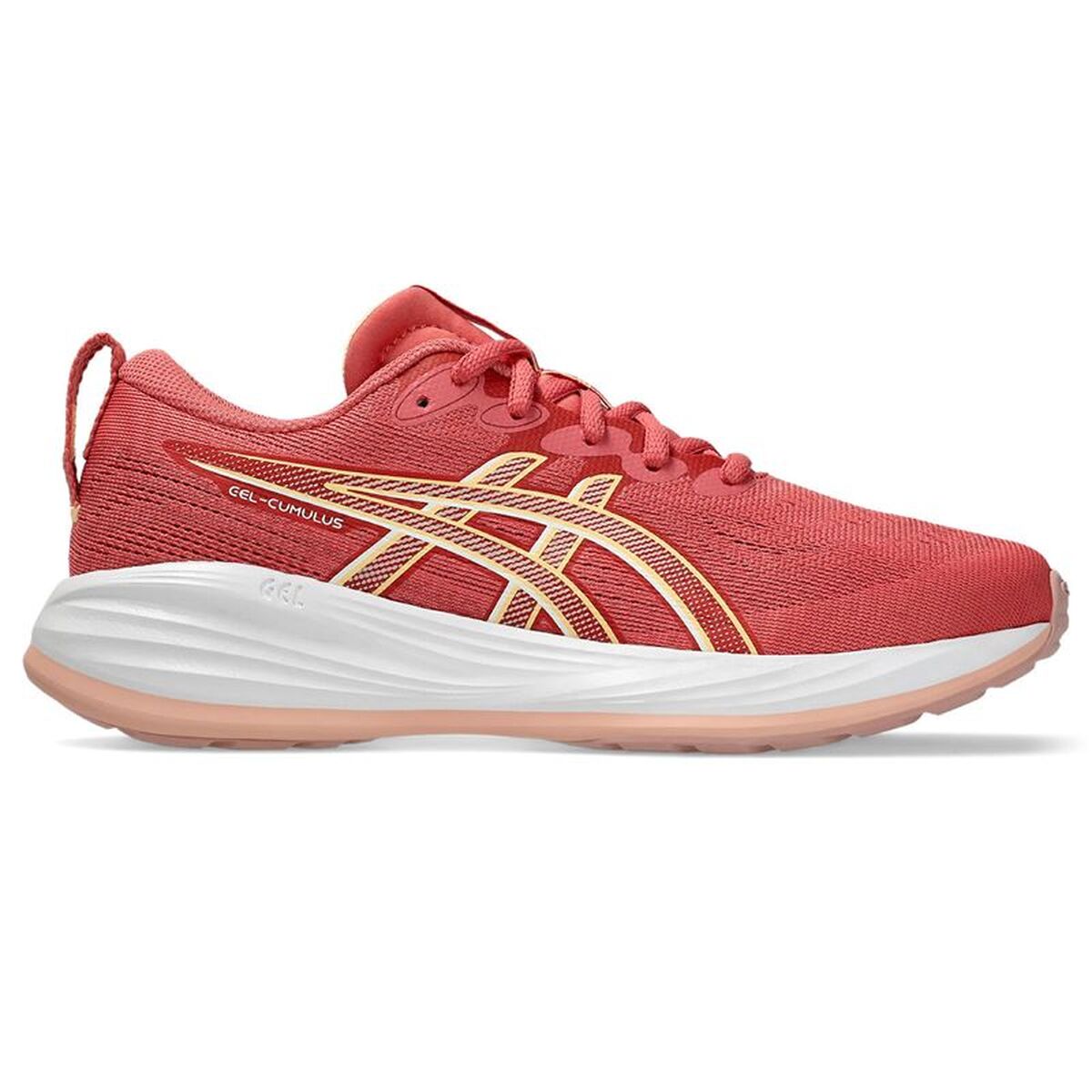 Sports Shoes for Kids Asics Gel-Cumulus 27 Gs Salmon Crimson Red Sports Shoes for Kids Asics Gel-Cumulus 27 Gs Salmon Crimson Red