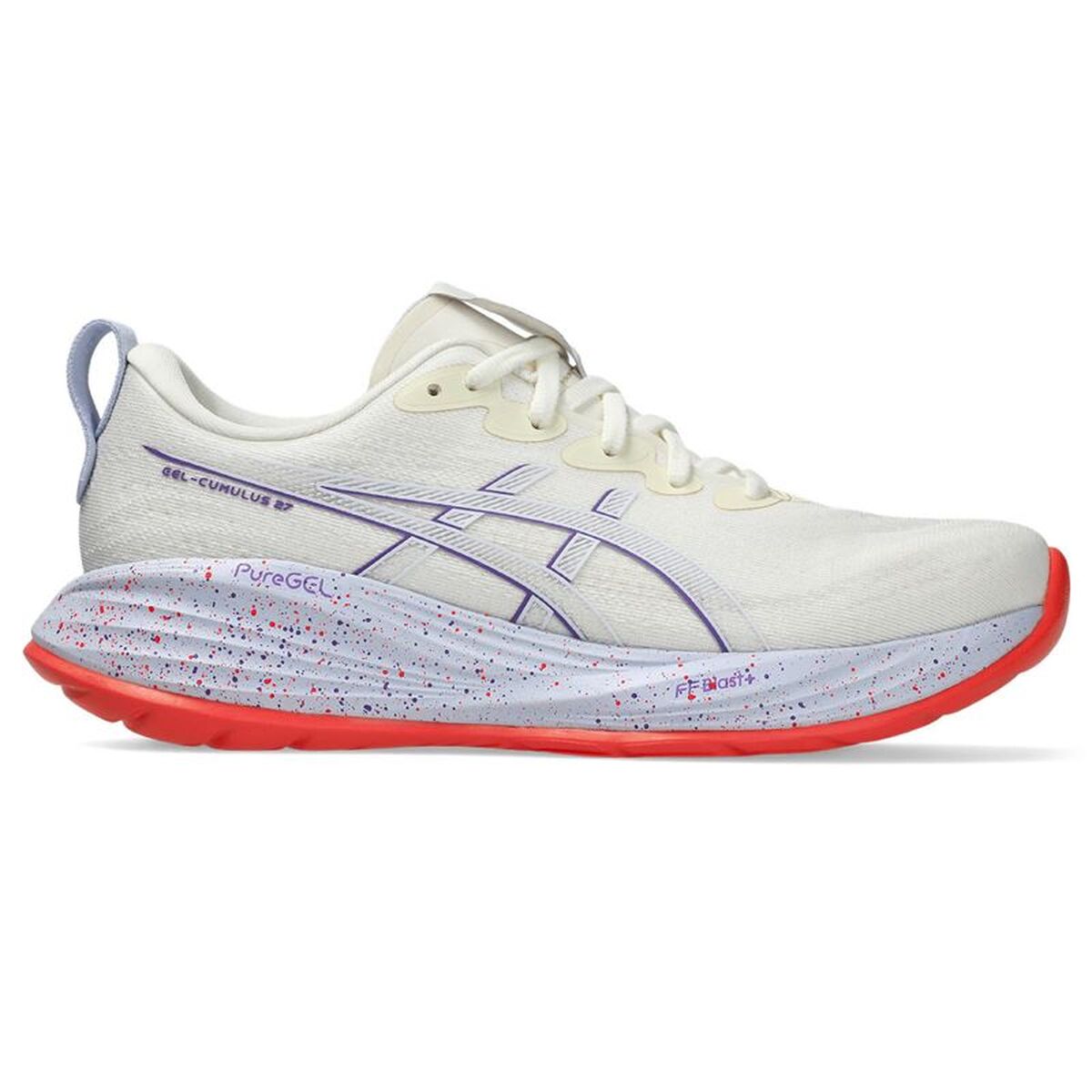 Running Shoes for Adults Asics Gel-Cumulus 27 Tokyo White Running Shoes for Adults Asics Gel-Cumulus 27 Tokyo White