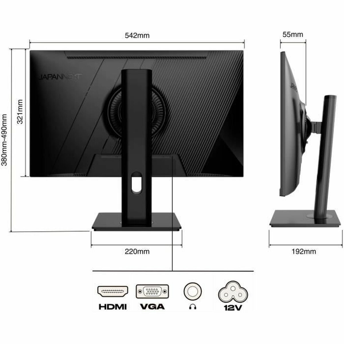 Monitor Japannext JN-IPS2382FHDR-HSP Full HD 23,8″