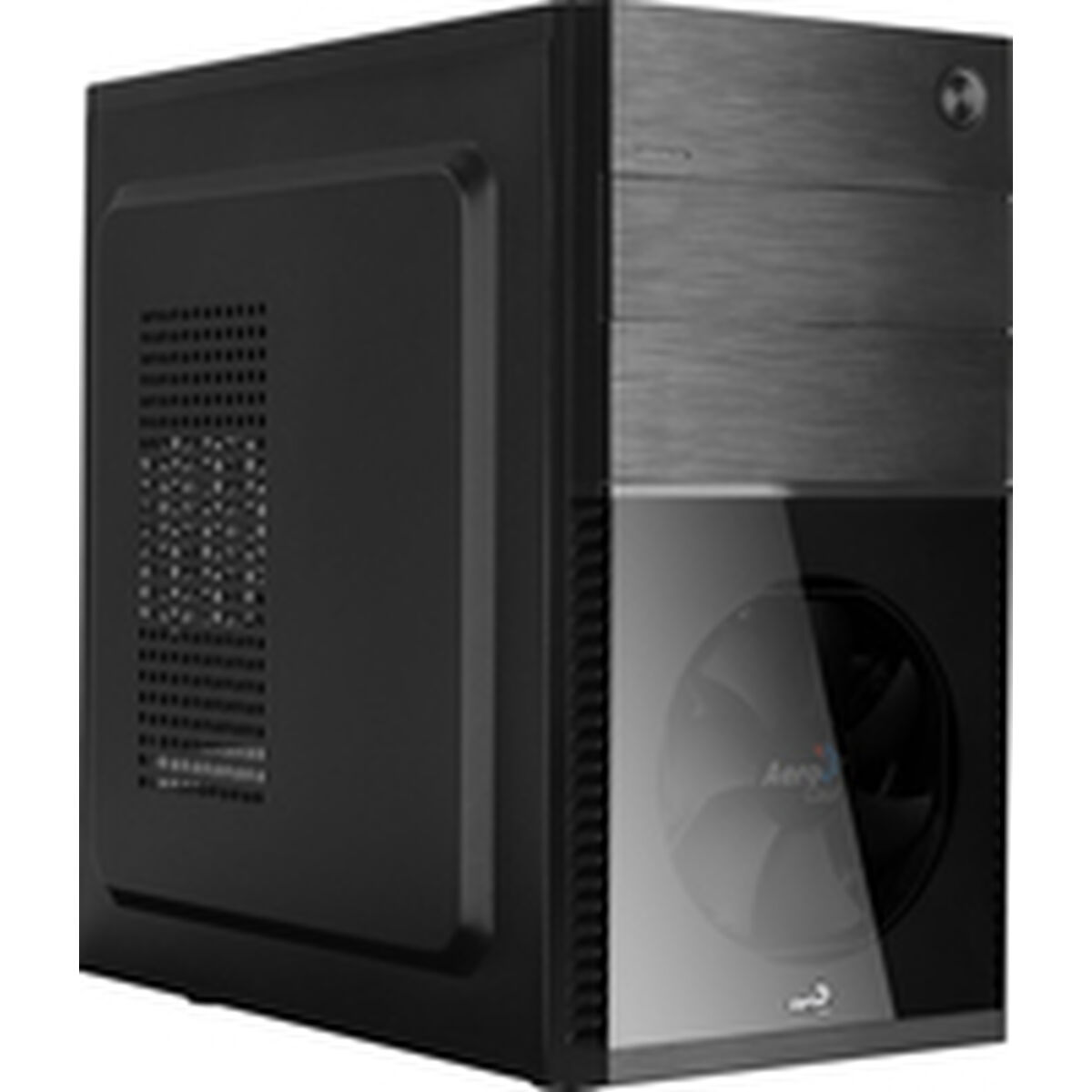 ATX Semi-tower Box Aerocool CS105BK Black LED RGB mATX