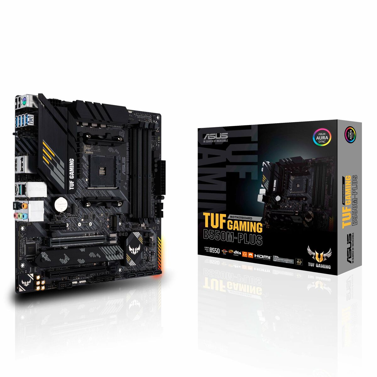 Motherboard Asus TUF GAMING B550M-PLUS AMD B550 Motherboard Asus TUF GAMING B550M-PLUS AMD B550