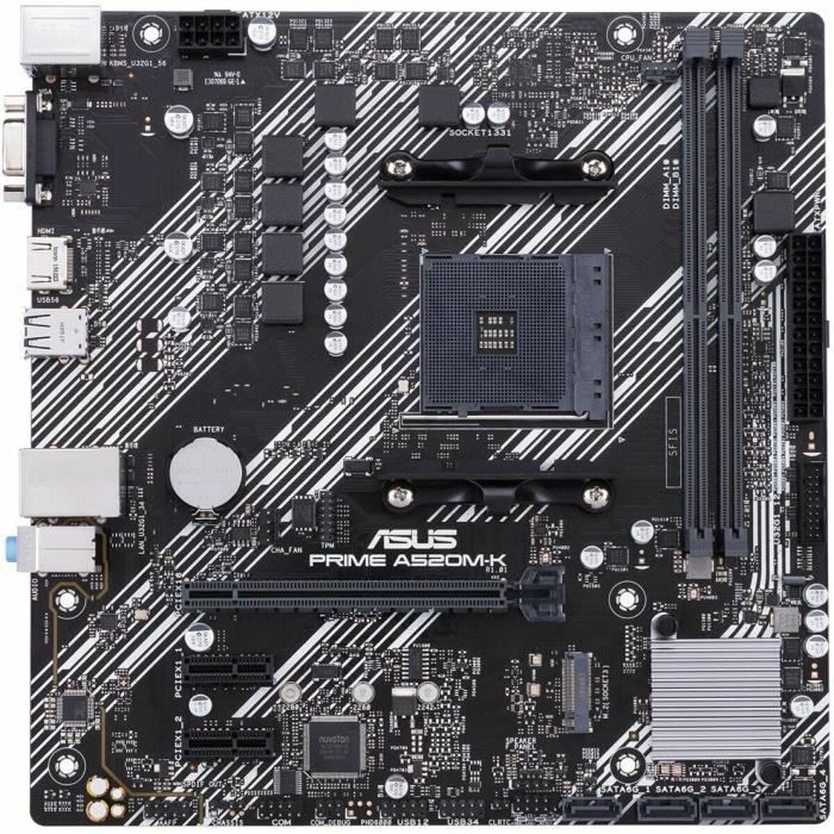 Motherboard Asus AMD A520 AMD AM4