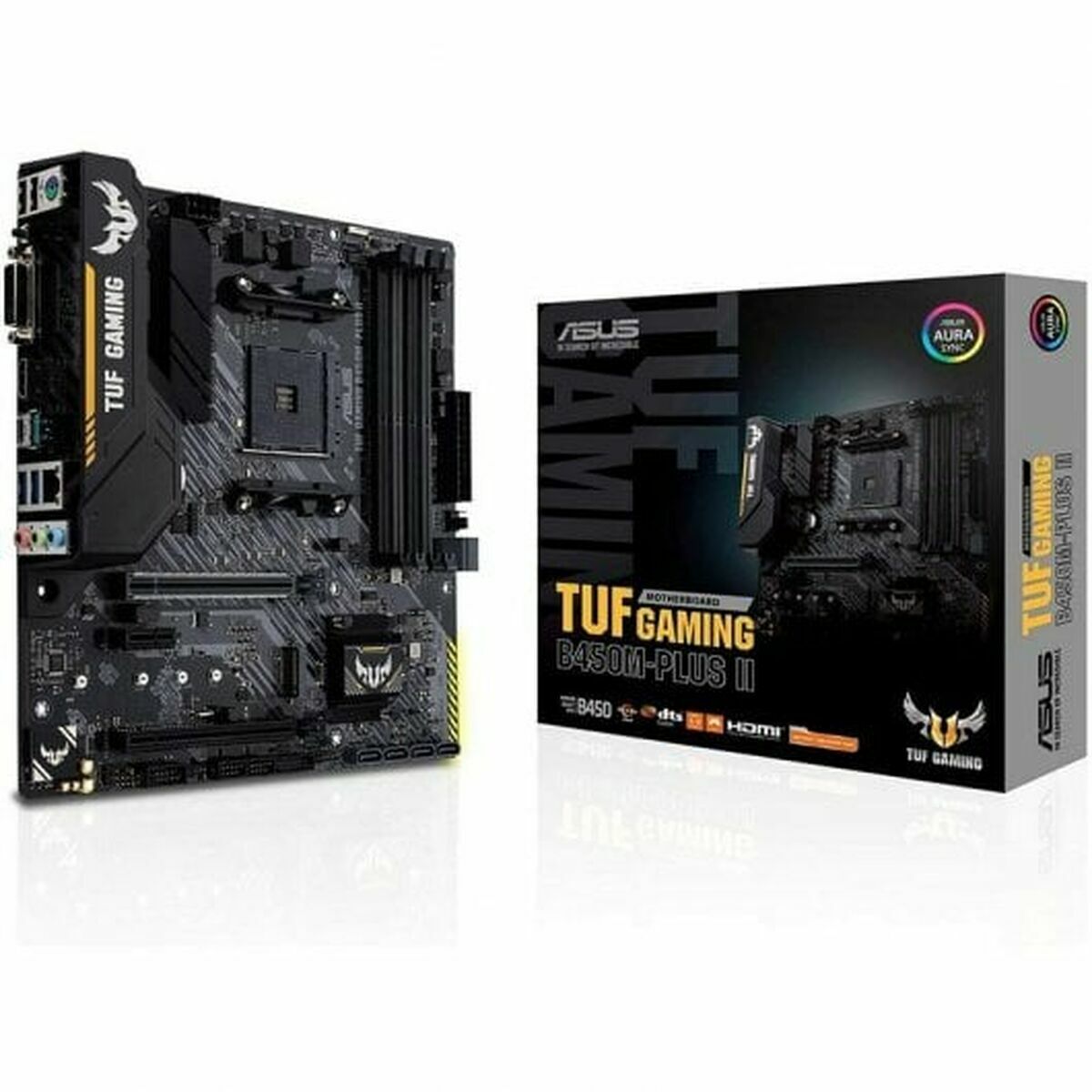 Motherboard Asus TUF Gaming B450M-Plus II AMD B450 AMD AMD AM4 Motherboard Asus TUF Gaming B450M-Plus II AMD B450 AMD AMD AM4