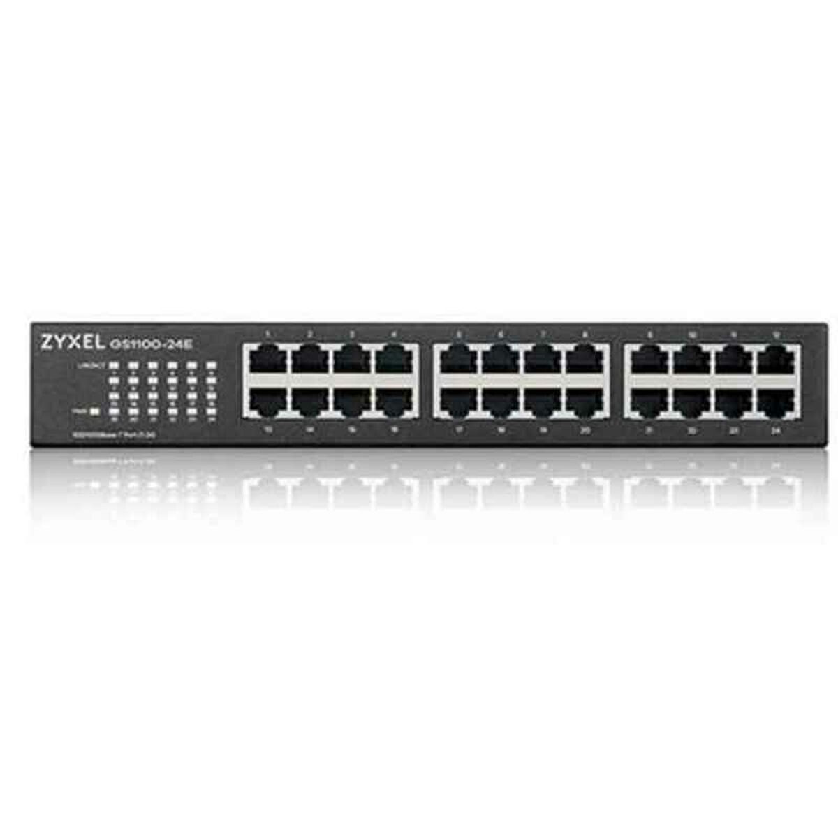 Switch ZyXEL GS1100-24E-EU0103F RJ45 x 24 Ethernet LAN 10/100 Mbps Switch ZyXEL GS1100-24E-EU0103F RJ45 x 24 Ethernet LAN 10/100 Mbps