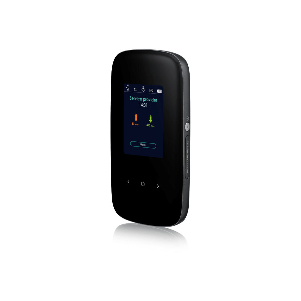 Router ZyXEL LTE2566-M634-EUZNV1F Black USB 2.0 Wi-Fi